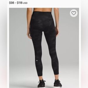 Lululemon Wunder Train High-Rise Tight 25"
